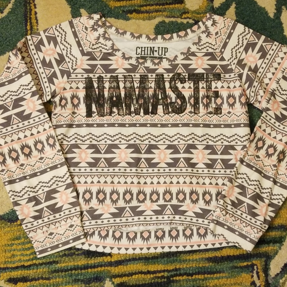 Namaste Crop Sweatshirt